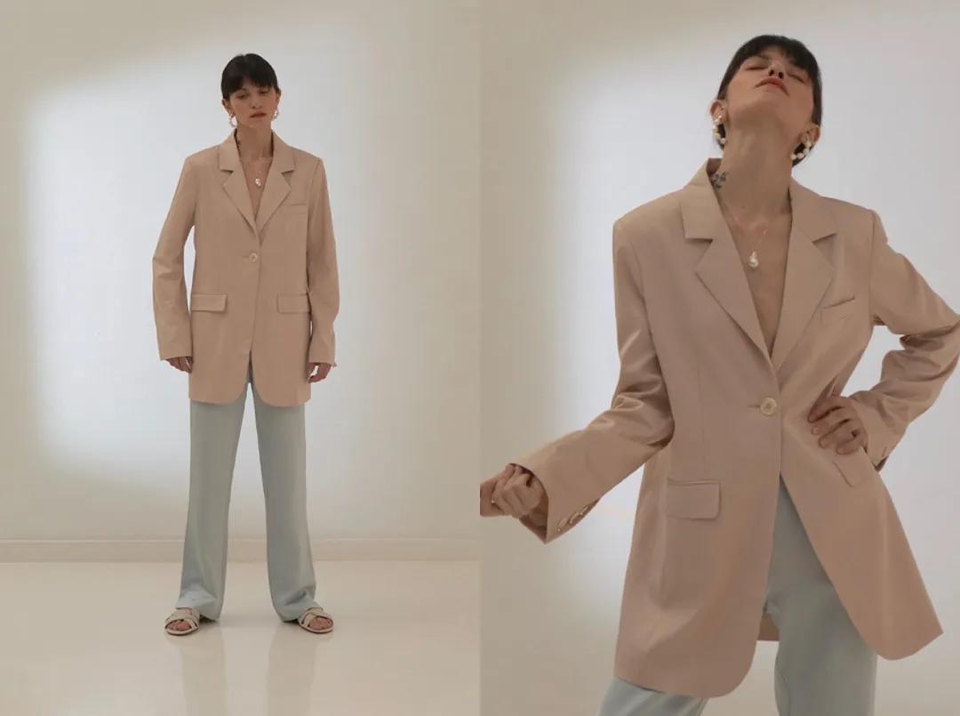 一套西装又正式又休闲,30-35岁女性春季穿搭西装