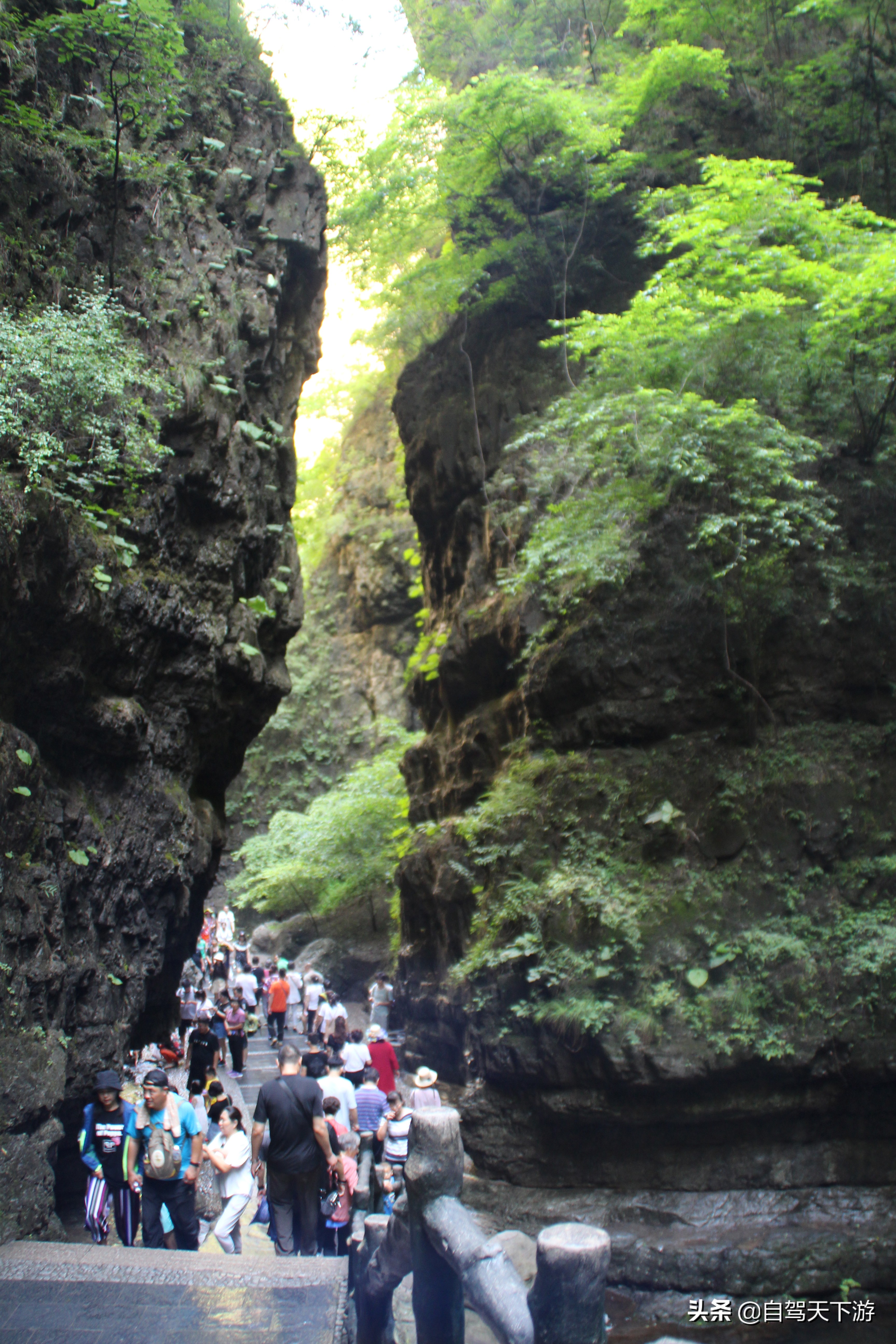 野三坡百里峡是什么样的,天下第一峡谷风景区