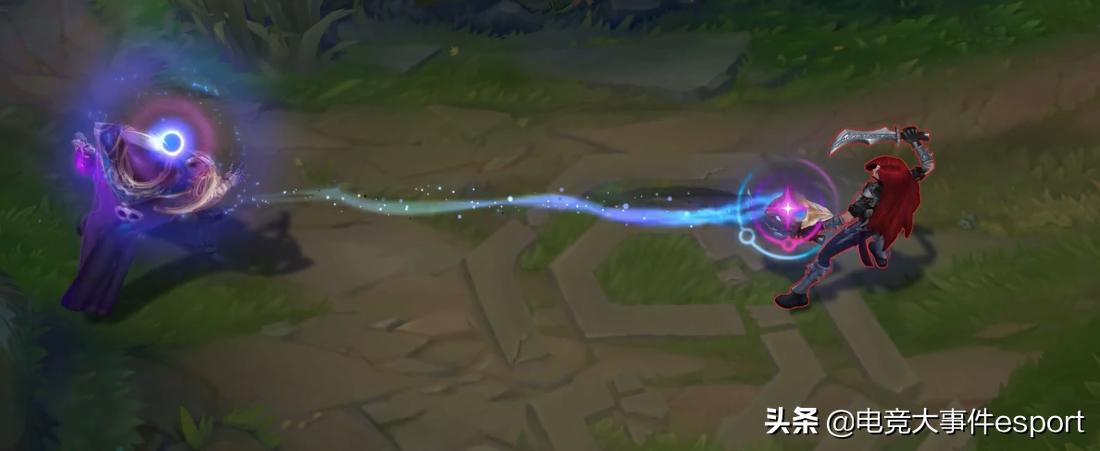 lol烬皮肤死兆星技能,英雄联盟手游死兆星烬大招特效