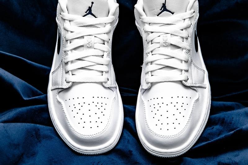 低帮aj1真假区别,低帮aj1是头层牛皮吗