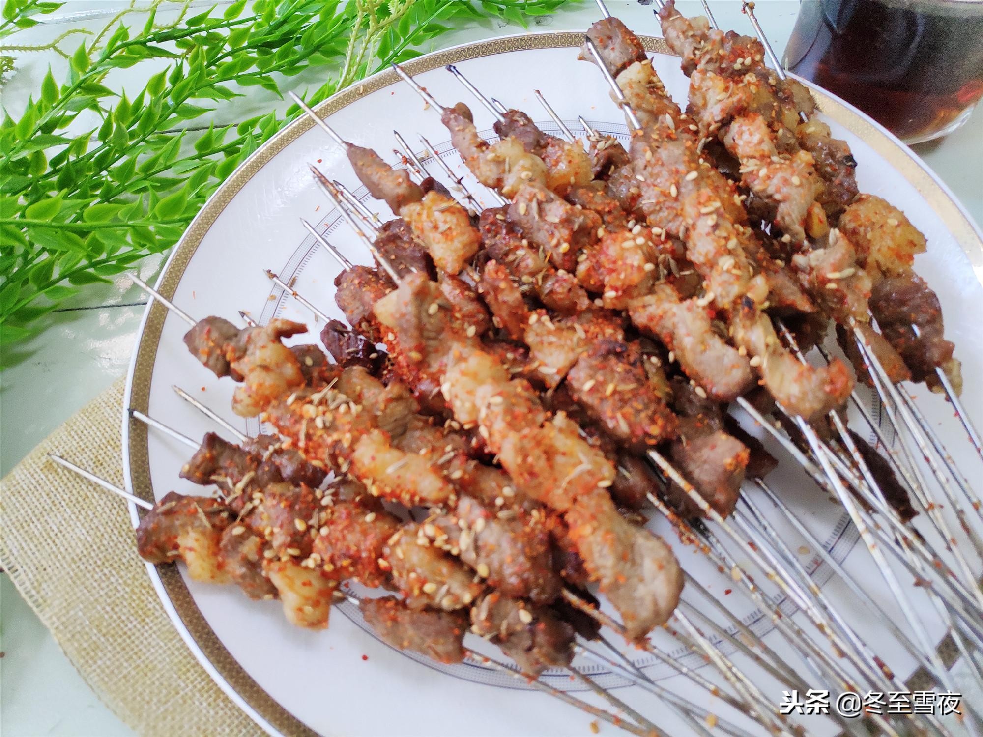 想在家吃羊肉串怎么办,想吃羊肉串不用出去买教你在家做