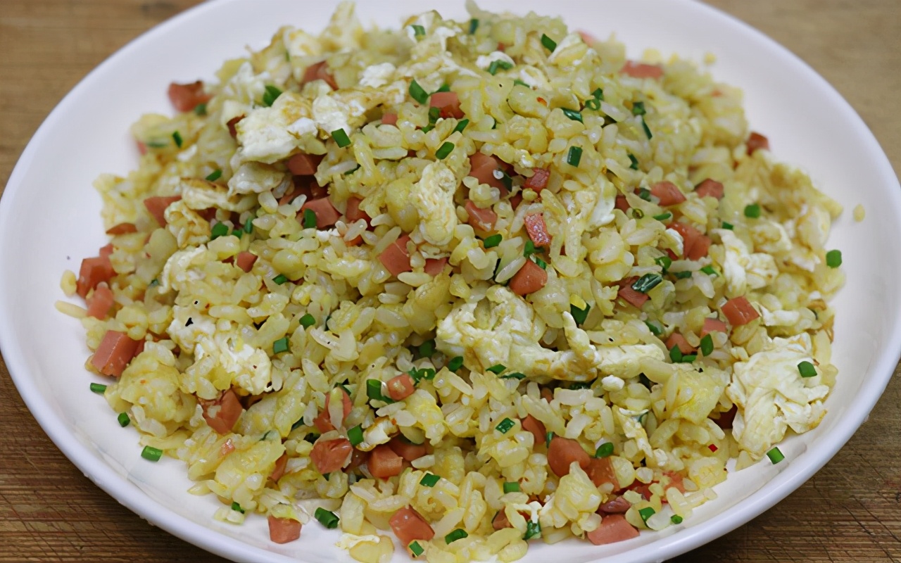 黄金蛋炒饭粒粒分明,最正宗的黄金蛋炒饭