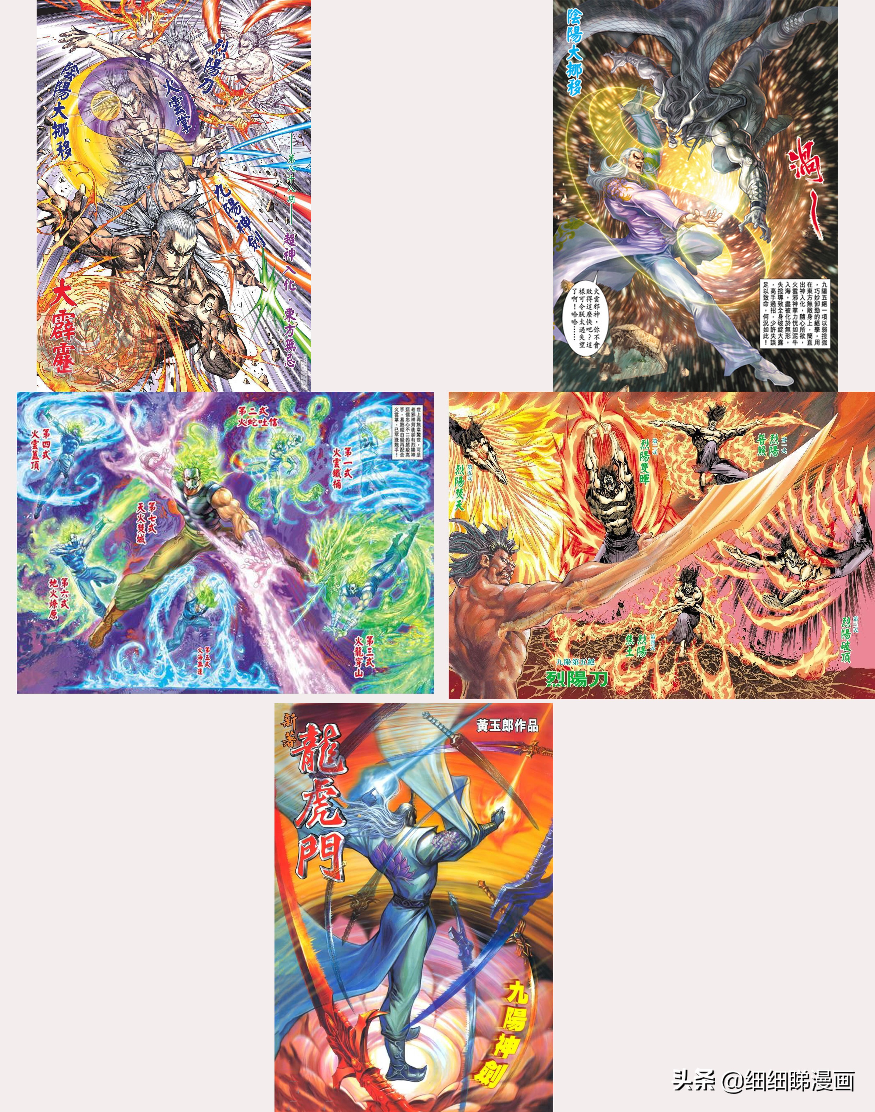 港漫龙虎门十大神功,港漫龙虎门介绍