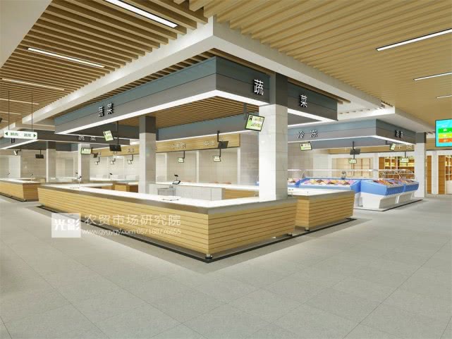 国外创意菜市场设计,复古怀旧菜市场设计