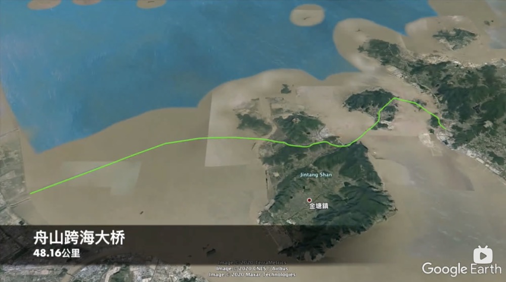 全国最长的跨海大桥全长34公里,全国最宽公铁同层跨海大桥