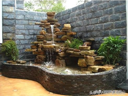 庭院小型假山鱼池造价多少钱建好,私家庭院鱼池假山设计制作方法