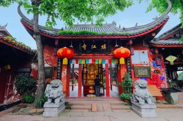 漫步天府之国黄龙溪古镇,成都黄龙溪鹿溪河