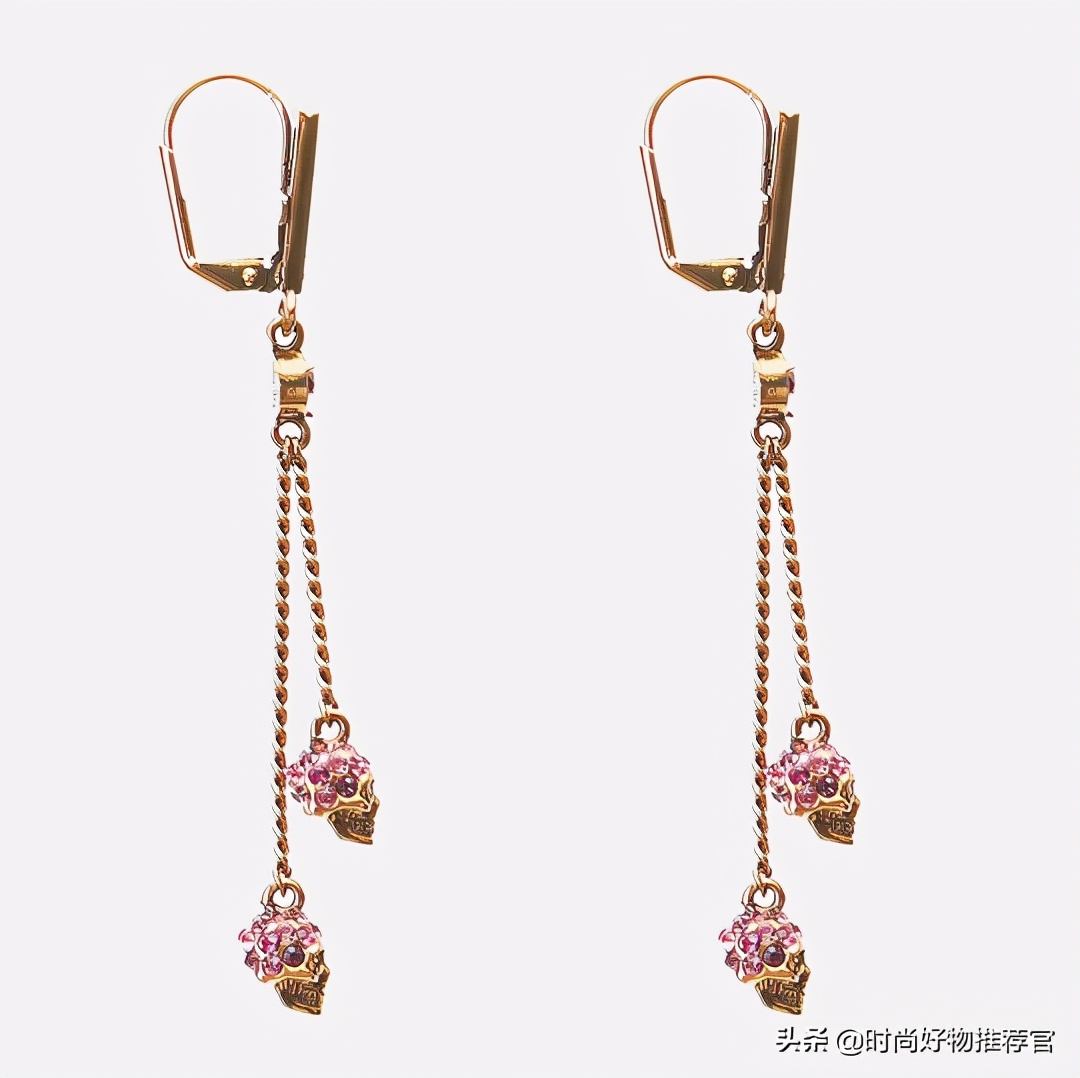 麦昆粉色包包,麦昆女包骷髅