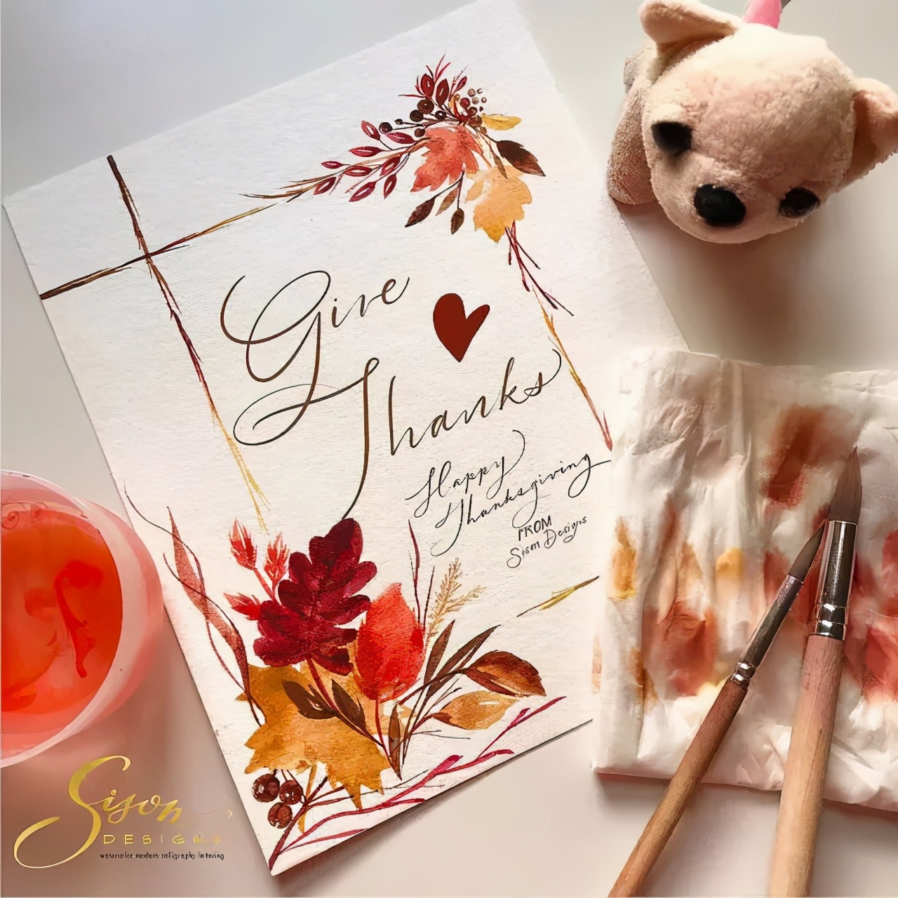 水彩手帐简单教程,水彩笔就能搞定的手账