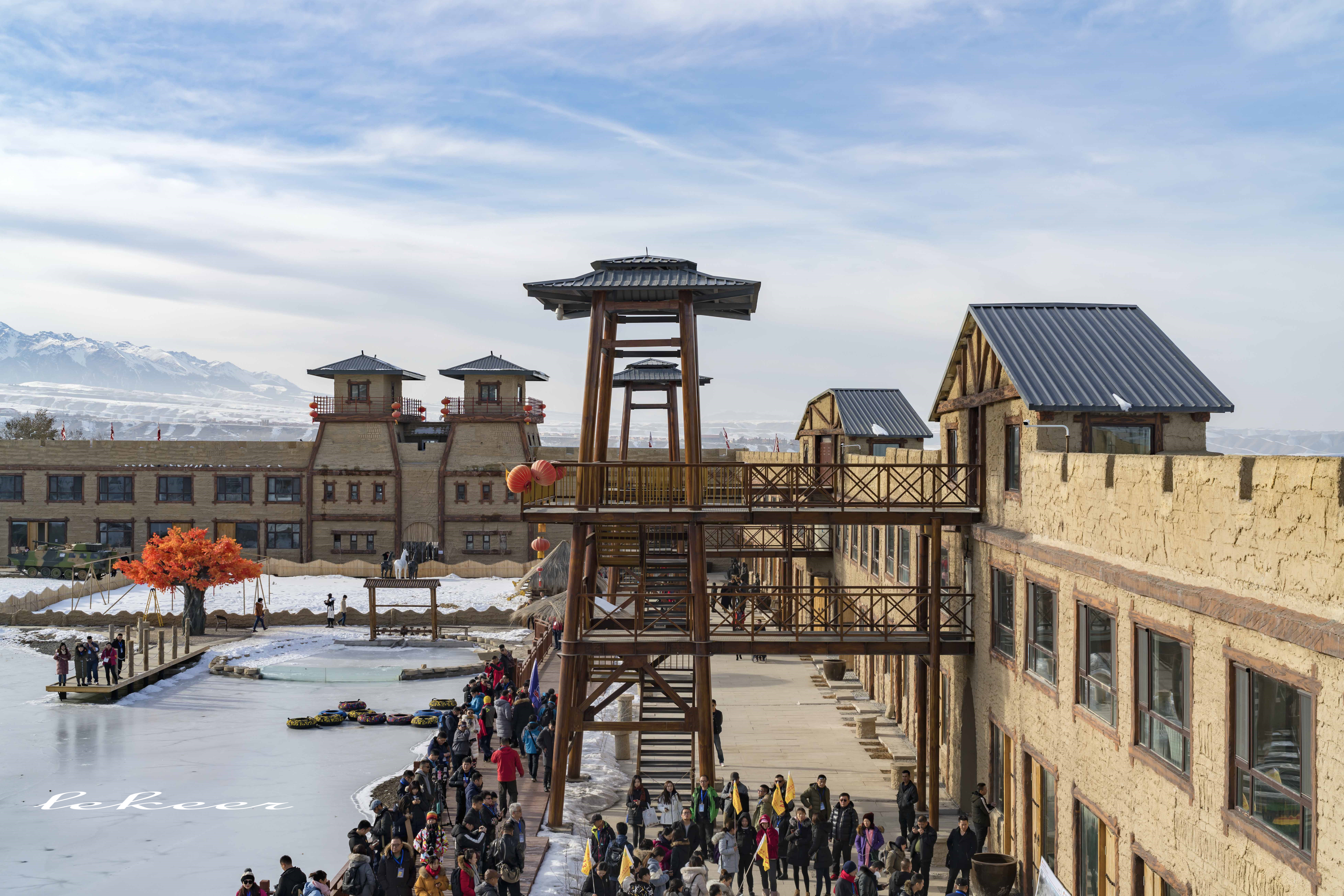 乌鲁木齐灯草沟滑雪,冰雪大世界滑雪体验