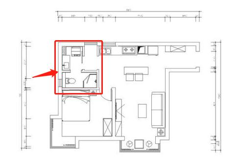 科研海归在摩玛城买了一室一厅，这样改造，小家变大家