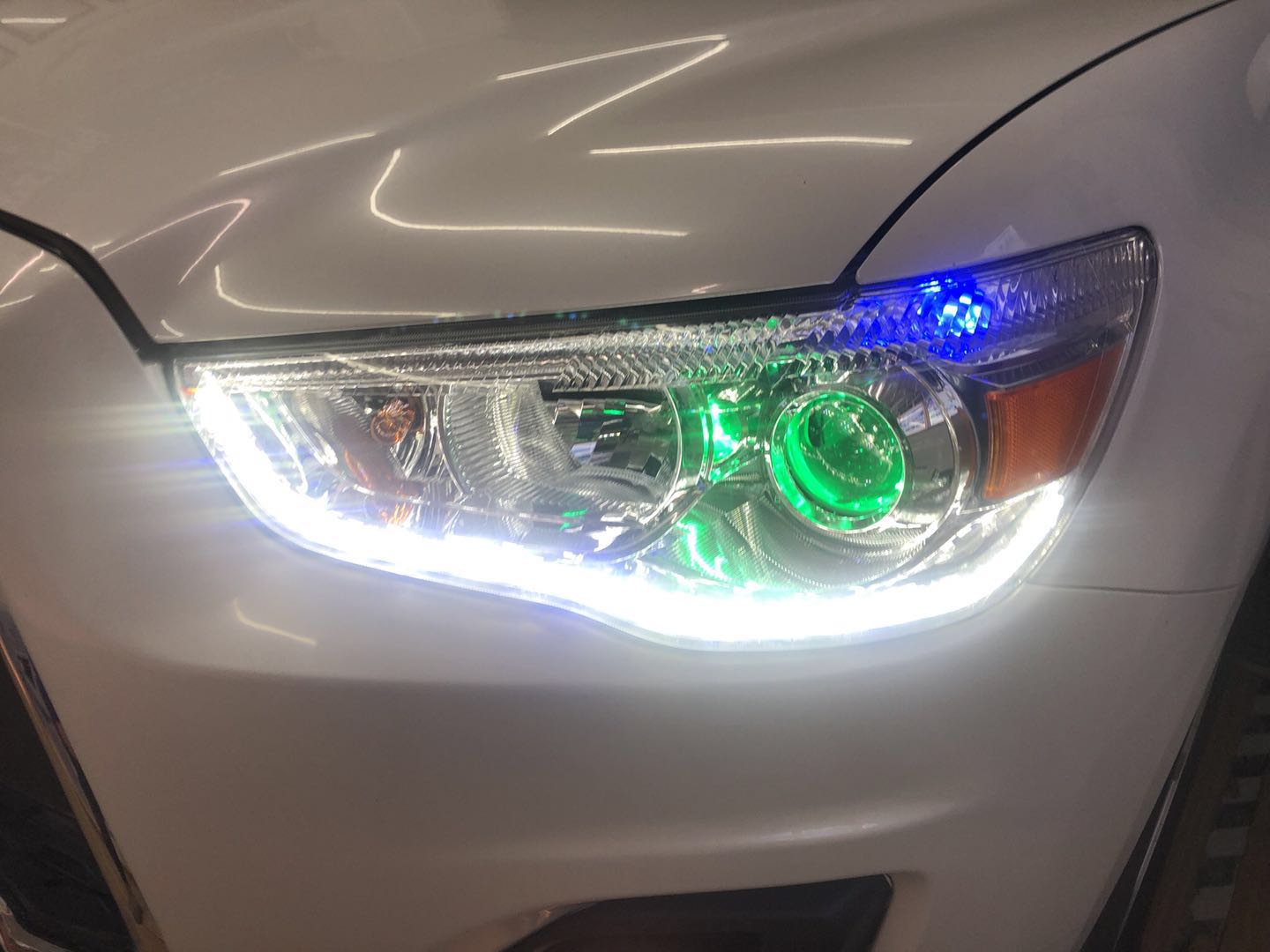 外星人改装透镜,武汉外星人改大灯