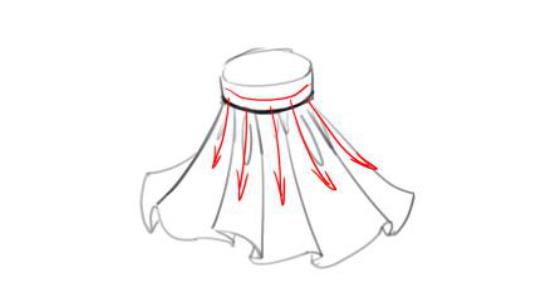 二次元画法教程初学衣服,二次元插画中人物表情的画法技巧