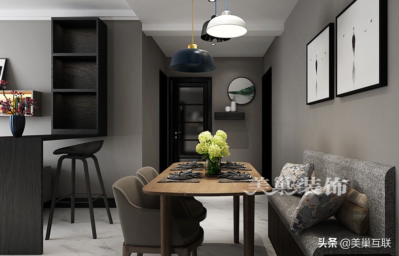 郑州3室2厅装修图片,郑州10万装修两室一厅