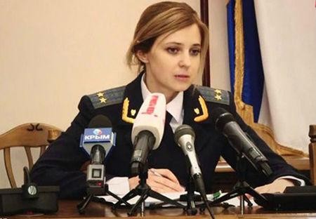 克里米亚检察官娜塔莉亚和女儿,俄罗斯检察长娜塔莉亚采访