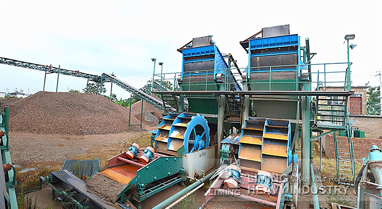 水洗机制砂生产线工艺流程图,干洗机制砂和水洗机制砂的区别