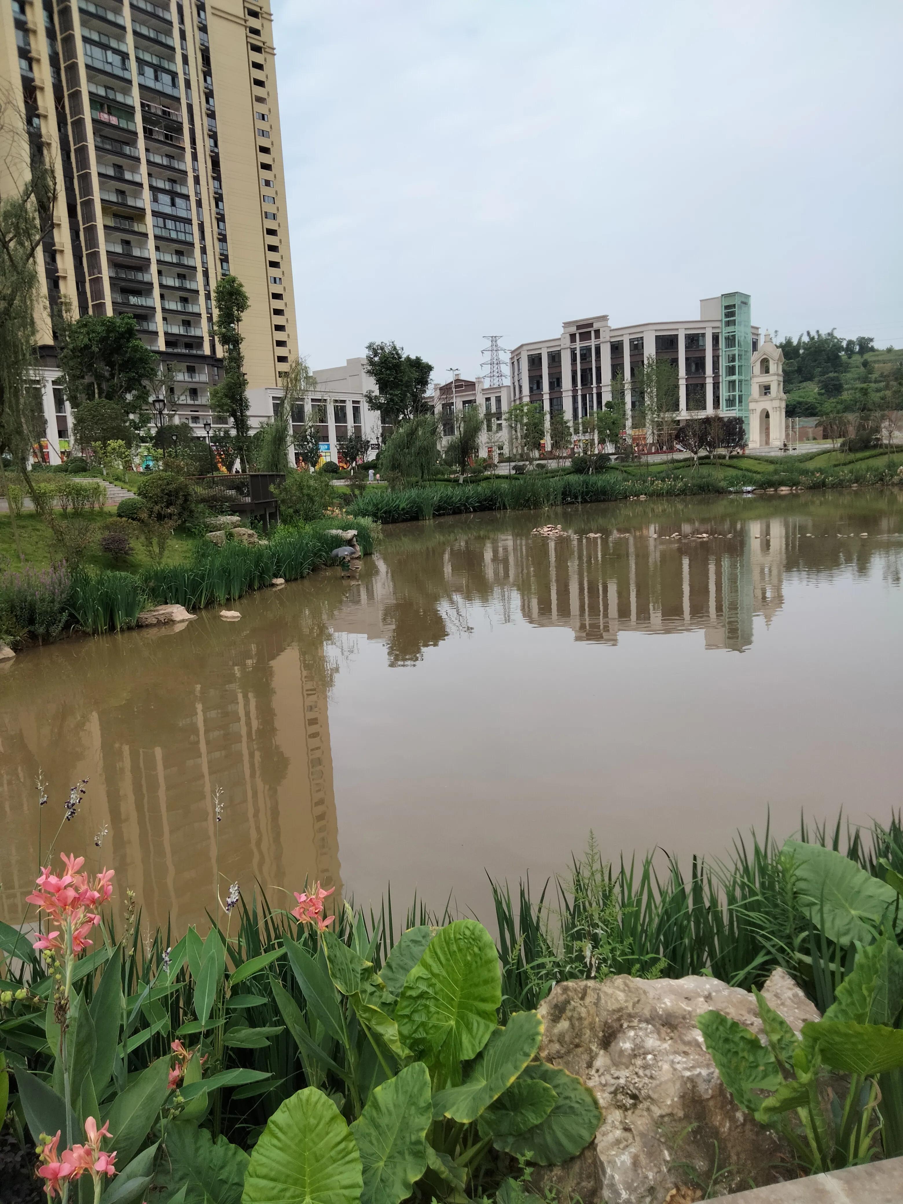 鹭湖宫——居民锻炼又一个好场地