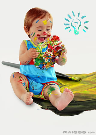 彩笔怎么洗掉脸上,彩笔墨水怎么洗才能洗掉