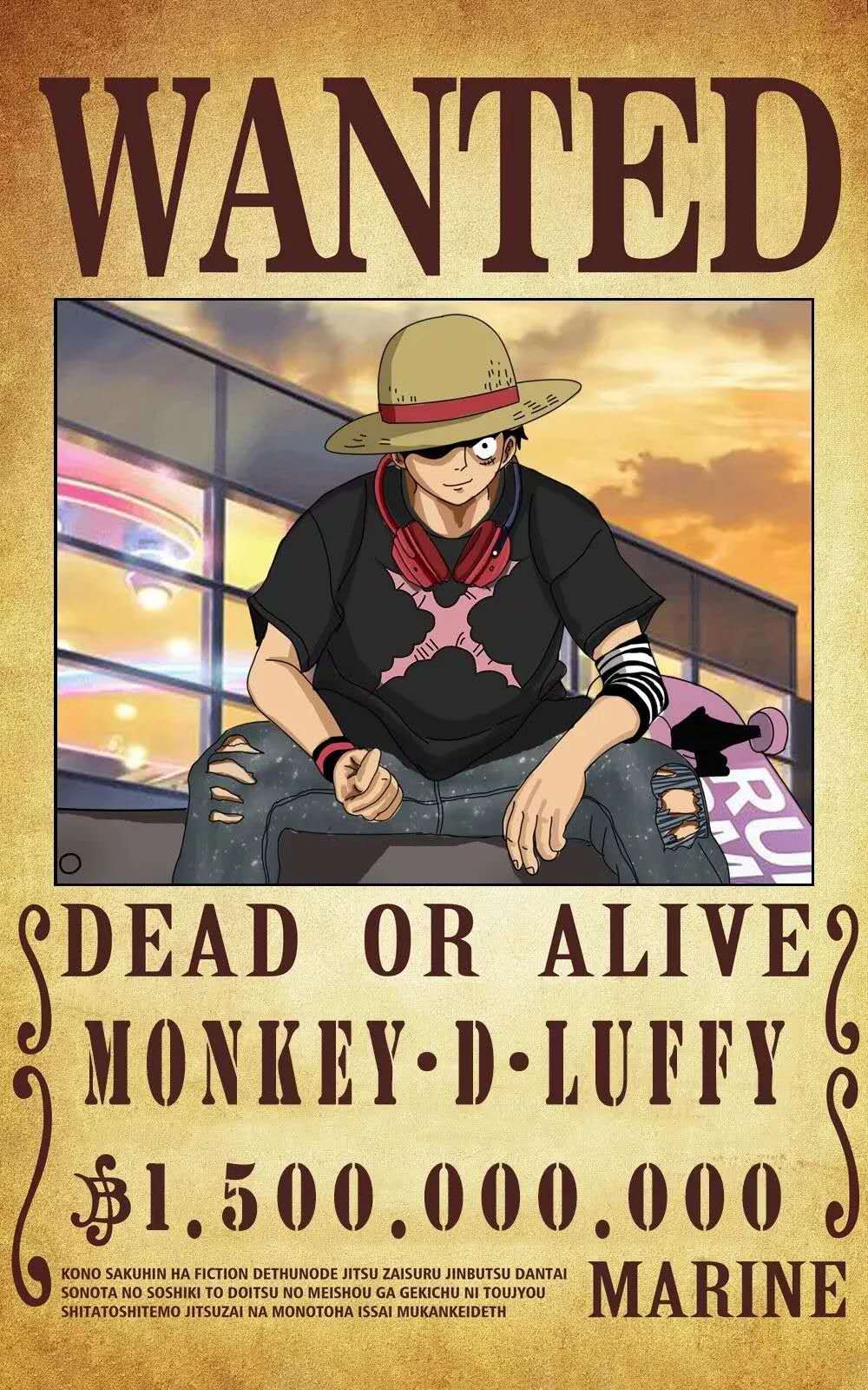 海贼王潮牌,海贼王潮牌图像路飞