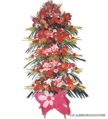 开业花篮怎么选又大气又好看,开业花篮高级感一对