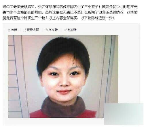 陈婷到底有什么法宝，赢了巩俐，成为张艺谋的妻子？