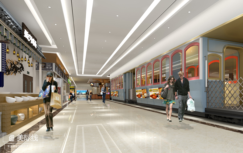 商业购物中心创意,商业地产创意区域