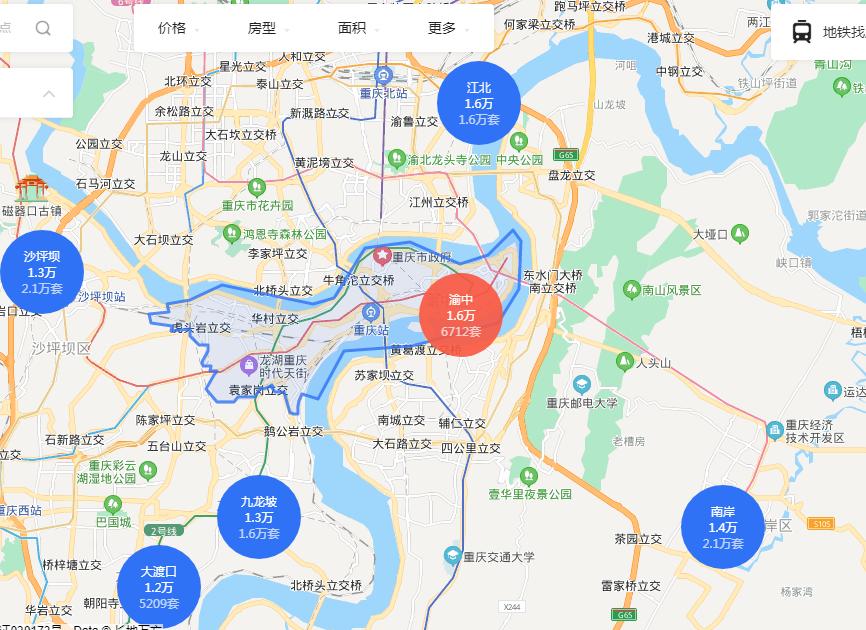 重庆CBD核心区未来房价,重庆高新区金融街规划