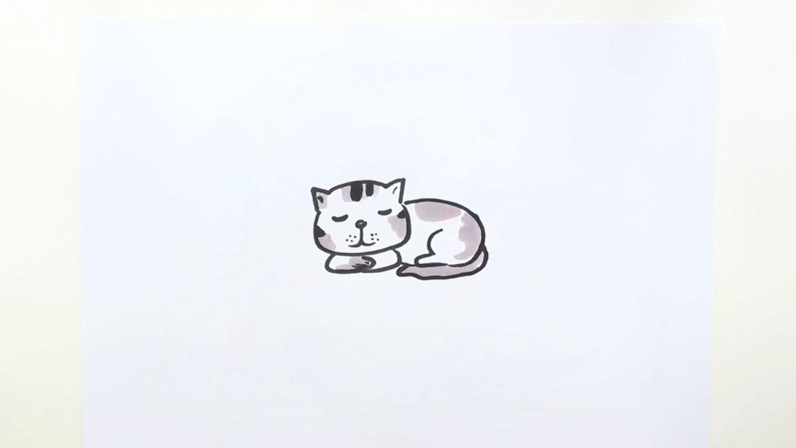 可爱小动物简笔画,可爱小动物简笔画大全