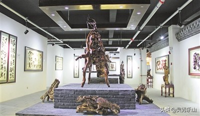 乐山五通桥小西湖美食广场,乐山小西湖