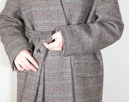 大衣腰带显瘦,大衣腰带的7种系法简单