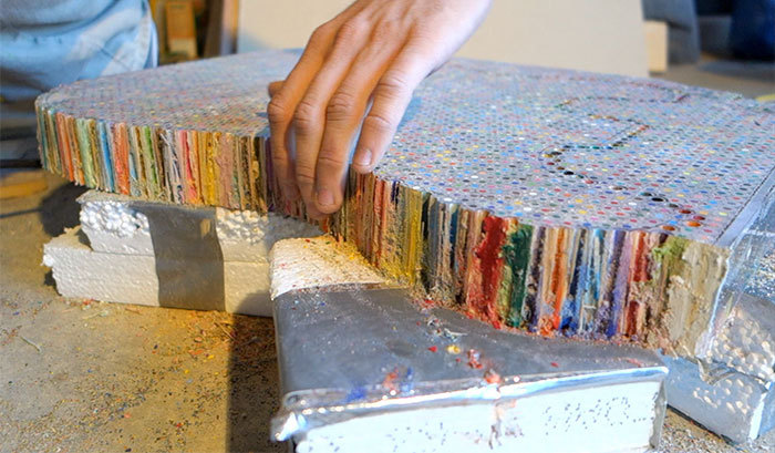 国外大神自己制作吉他,铅笔做吉他