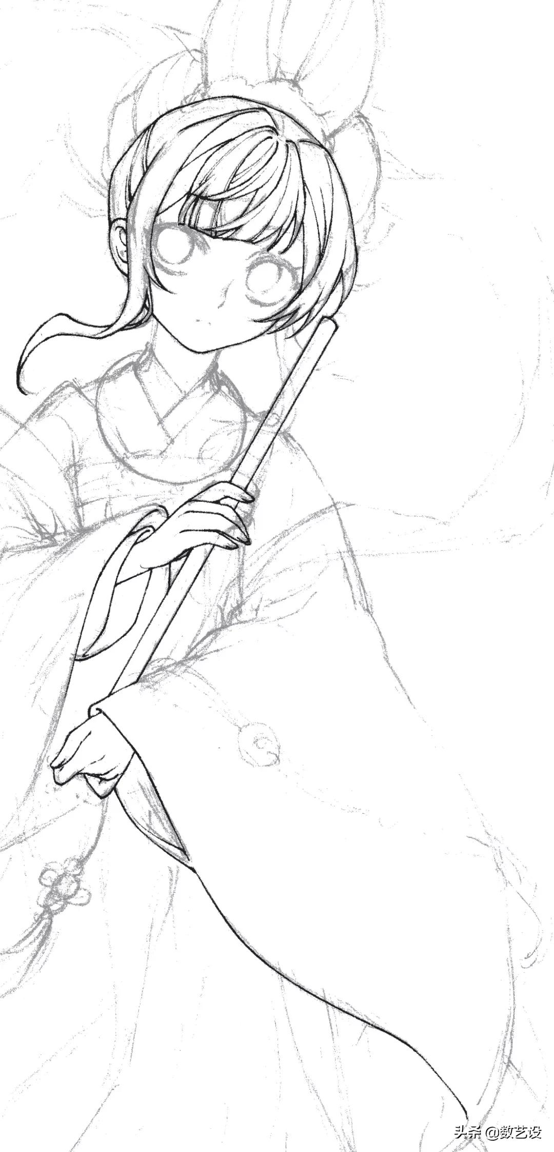 用15种颜色画的画特别漂亮,好看又复杂的又有颜色的画