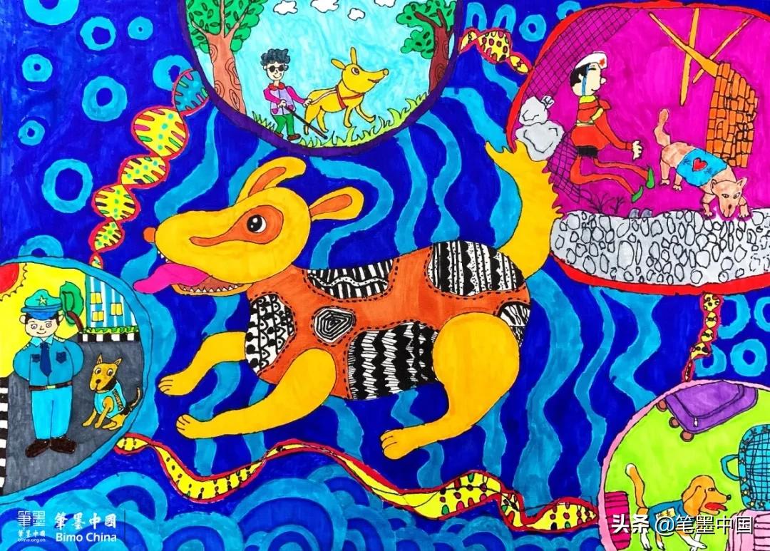 笔墨中国画画大赛作品图片,笔墨中国第五届大赛