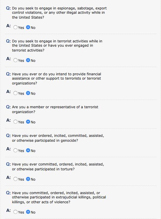 【凭远研究院】2018-19美国本科F-1学生签证DS-160填写指南（上）