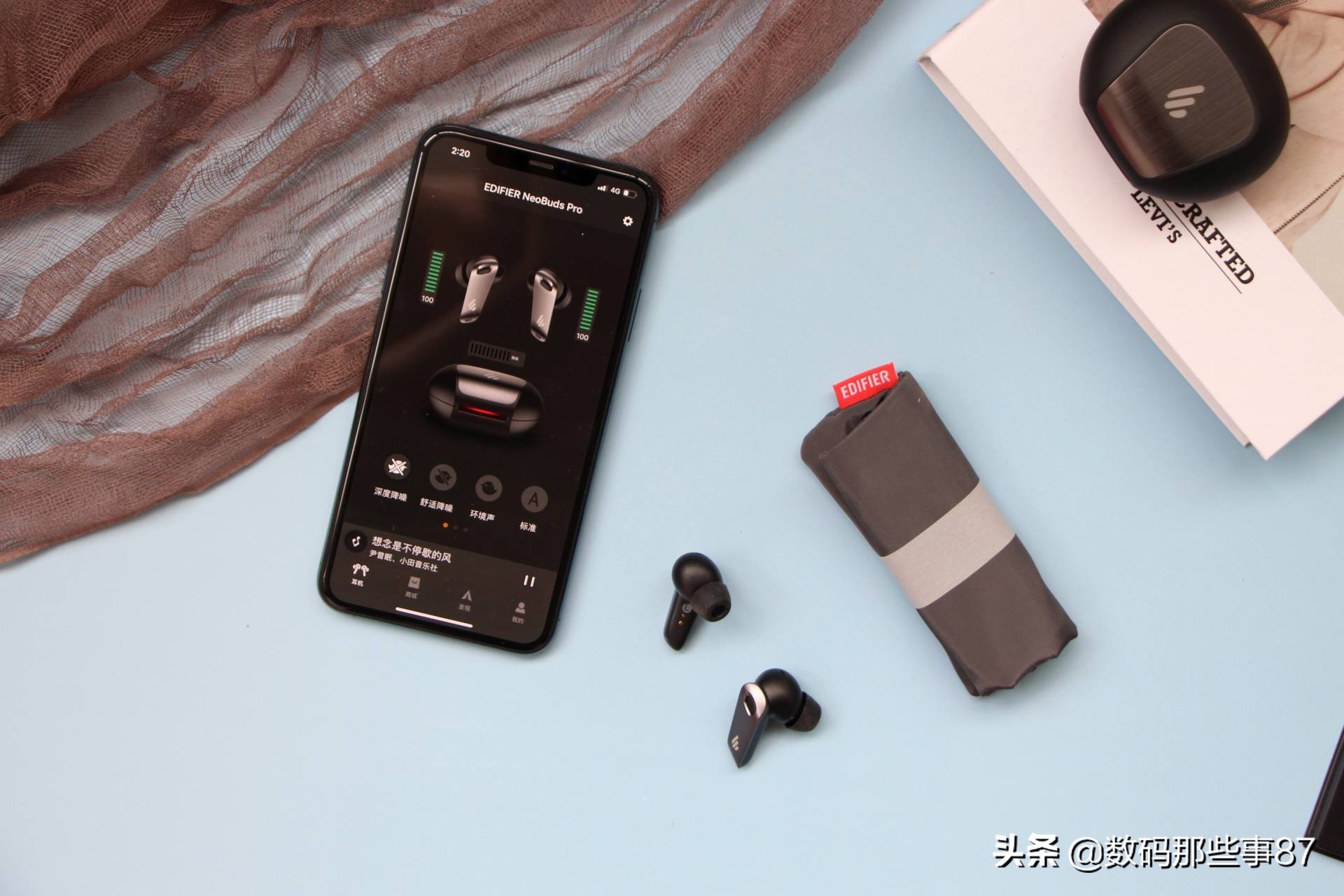 漫步者降噪耳机neobuds,索尼wf1000xm4和漫步者neobudspro