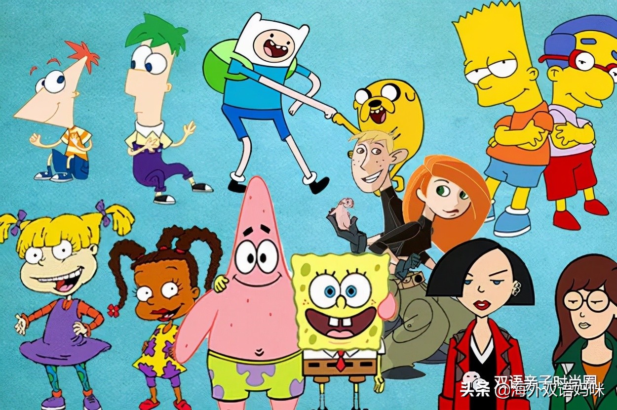 现在小孩都喜欢的卡通人物,小孩子们都喜欢什么卡通人物