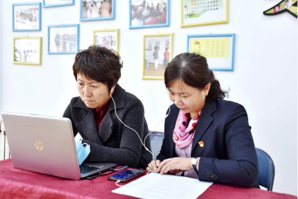 “好大姐”调解队的故事通过云端走进市妇联的微课堂