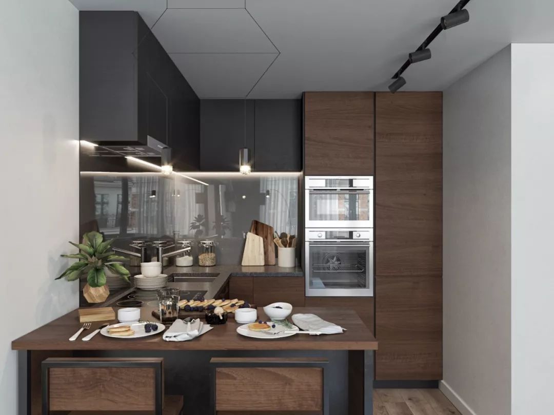 房子都是自己设计的,房子再小也要尝试一下法式风