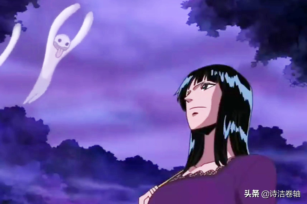 草帽海贼团遇到女帝的反应,佩罗娜消极幽灵罗宾