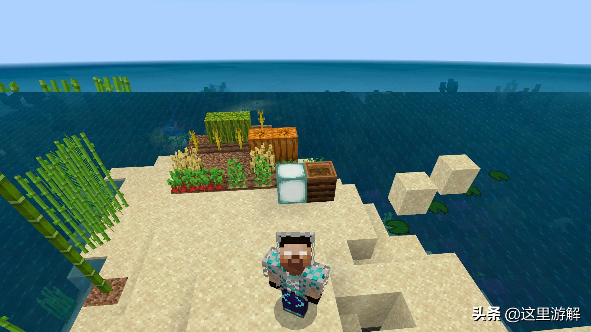 我的世界海水被污染了,我的世界当水被湮灭该怎样生存