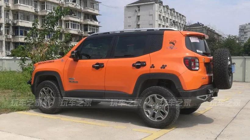 jeep自由侠改装升高,jeep自由侠两驱改装小背包