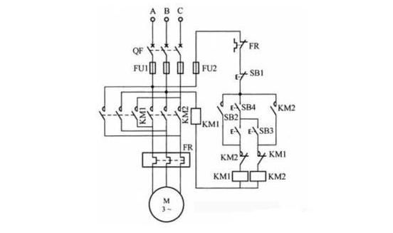 洗衣机洗涤电机正反转原理,电机正反转控制线路及工作原理