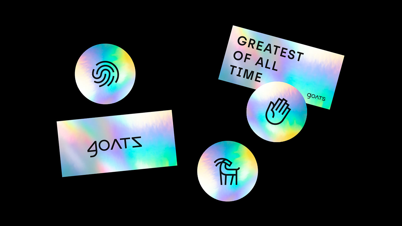 平面设计|G.O.A.T.传播咨询集团品牌形象设计