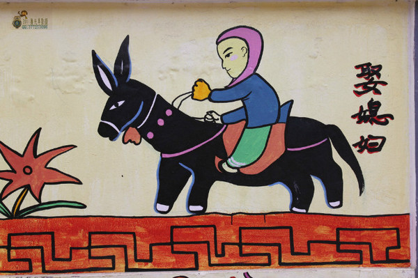 陕北的安塞不仅有响彻大地的腰鼓，还有奇美的农民画....