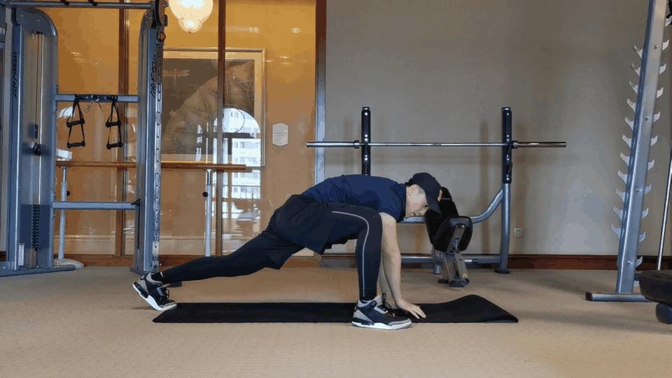 跑步机跑步前的热身和拉伸,跑步后拉伸热身运动完整版