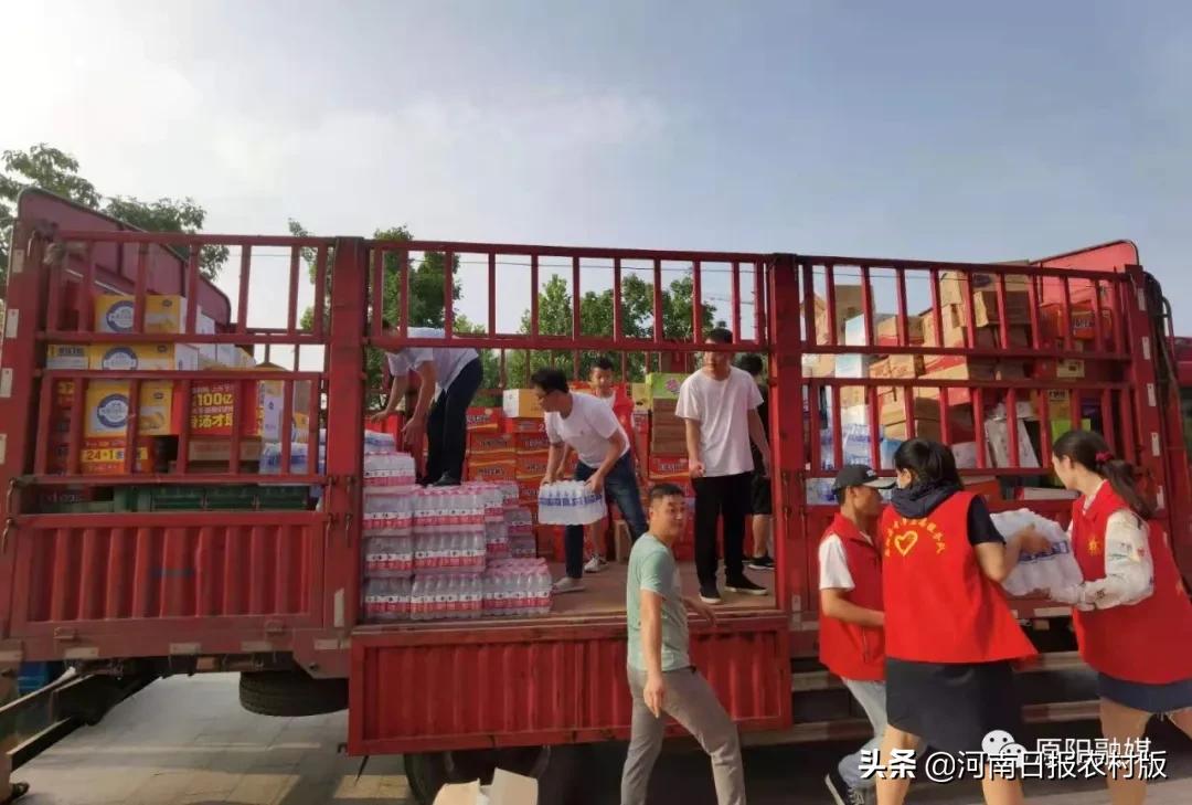给力！原阳县在恢复中力挺新乡重灾区