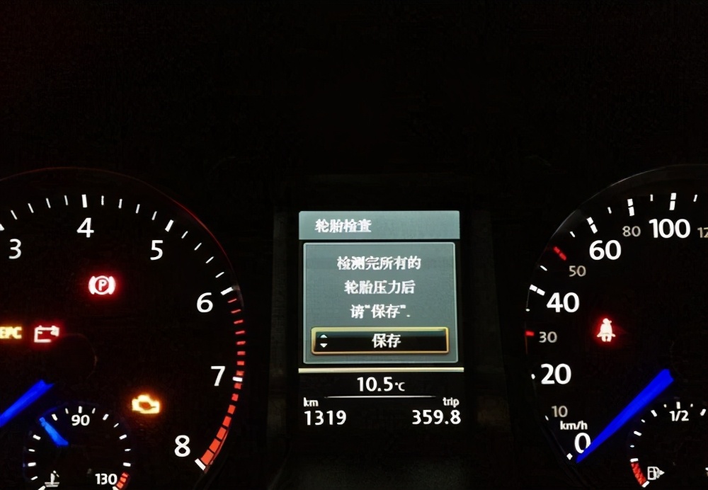 老司机教你如何目测胎压是否正常,教你胎压监测提示灯亮了如何应对
