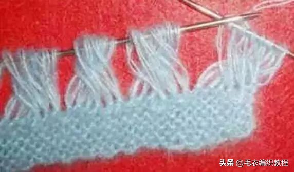 波浪围巾怎么收尾好看,好看大气的三角围巾教程