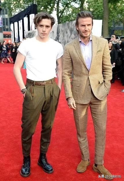 布鲁克林贝克汉姆白衬衫,布鲁克林贝克汉姆西装短裤