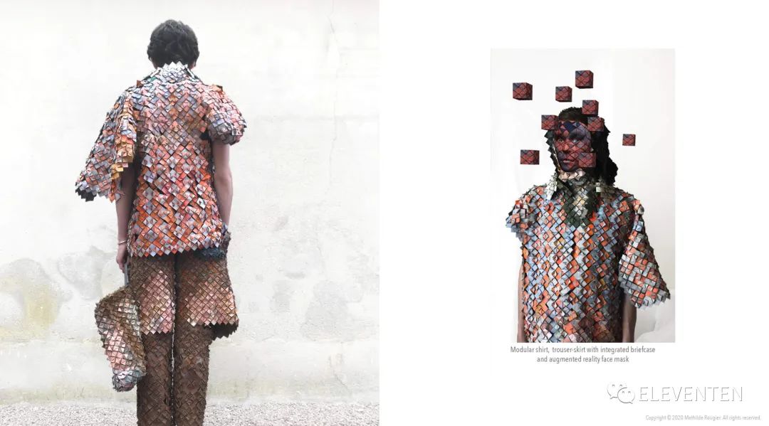 2020中央圣马丁CSM时尚BA本科毕业大秀#女装Womenswear